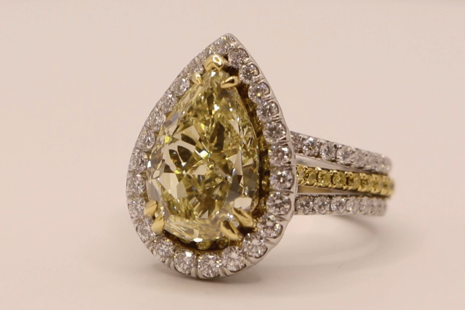 Fashion Rings Cincinnati, OH - teardrop diamond ring