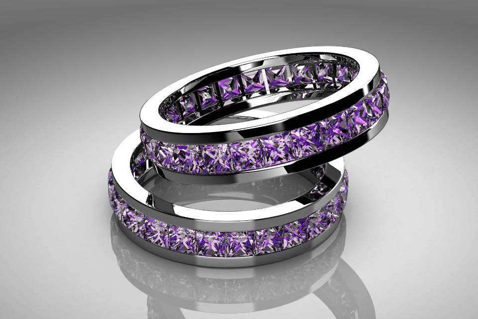 From Amethyst to Zircon: Your Birthstone Buying Guide from Elizabeth Diamond Company - amethyst wedding bands From Amethyst to Zircon: Your Birthstone Buying Guide from Elizabeth Diamond Company - amethyst wedding bands