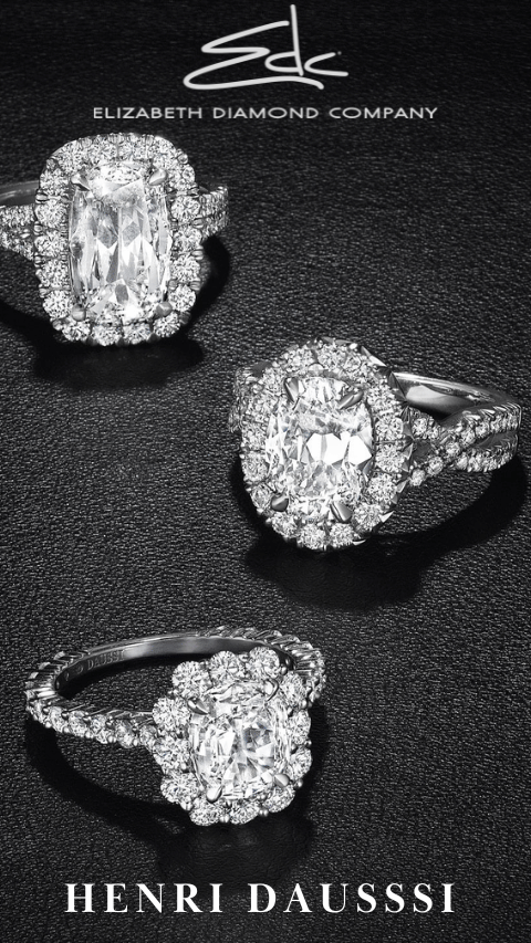 Henri Daussi Columbus, OH - designer wedding bands and engagement rings