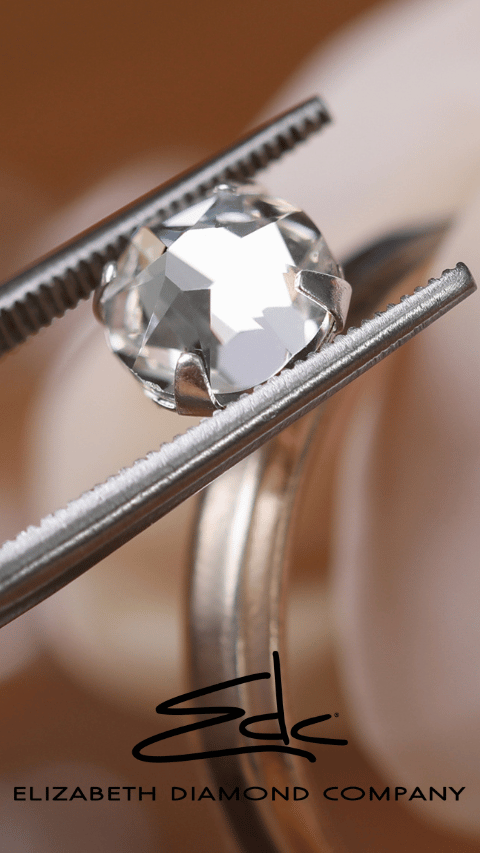 Jewelry Repair Centerville, Ohio - resetting a diamond solitaire