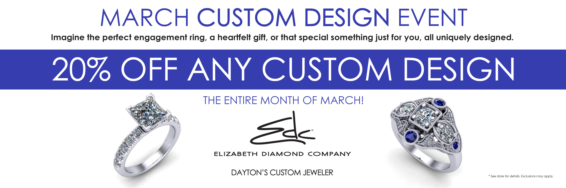 March Custom Event