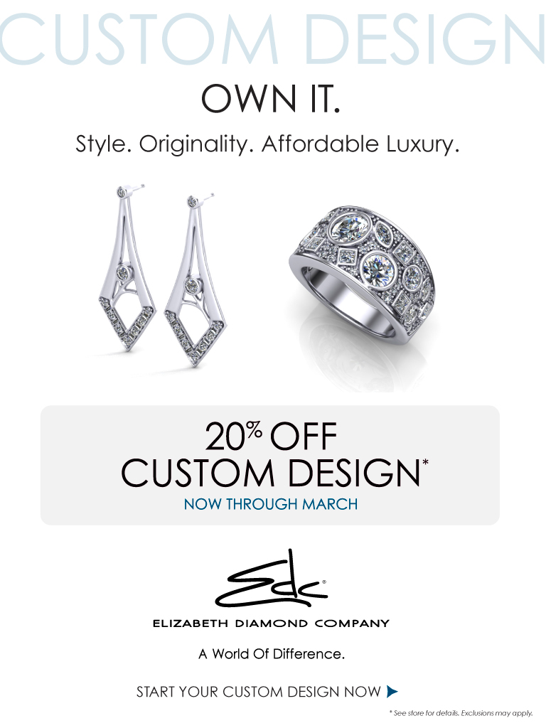 Custom Design 20% Off banner